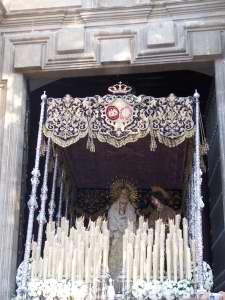 El palio es de Juan Manuel Rodriguez Ojeda de 1902 